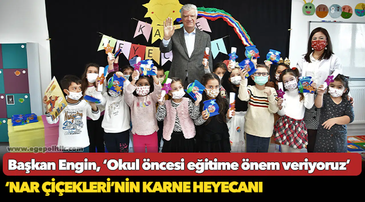 ‘Nar Çiçekleri’nin Karne Heyecanı