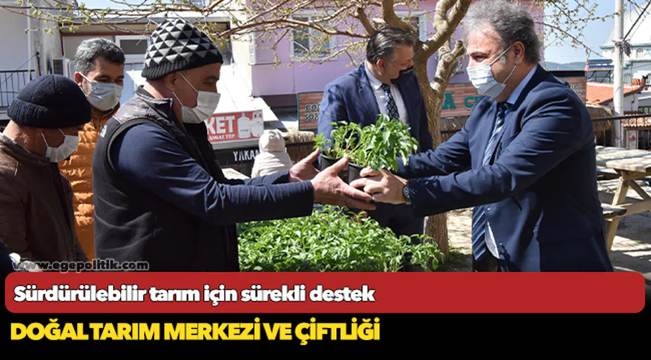 Sürdürülebilir tarım için sürekli destek