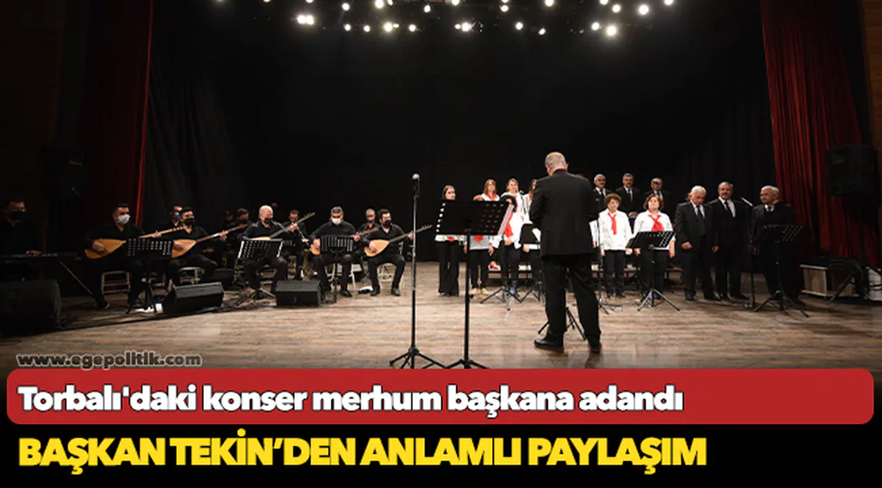 Torbalı’da türkü tadında akşam