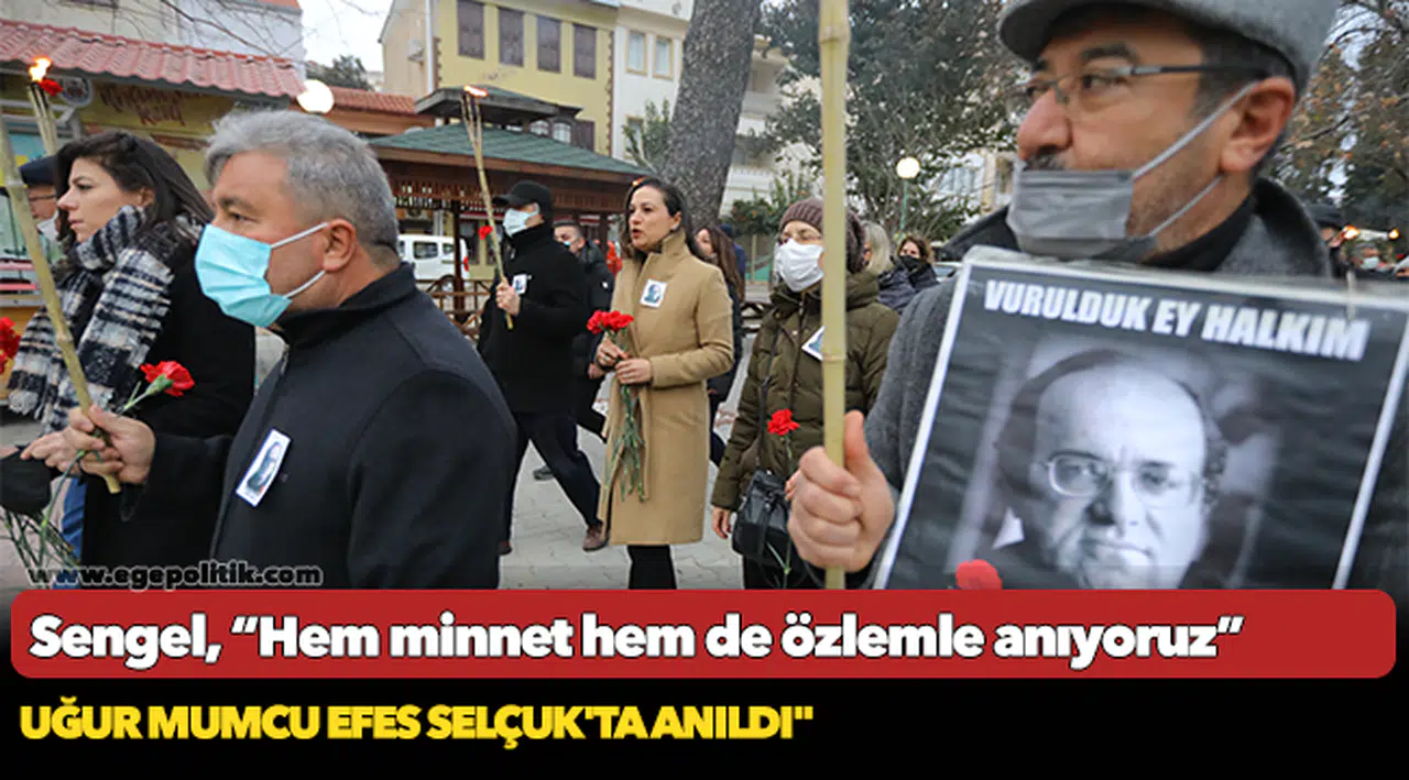 Uğur Mumcu Efes Selçuk'ta Anıldı
