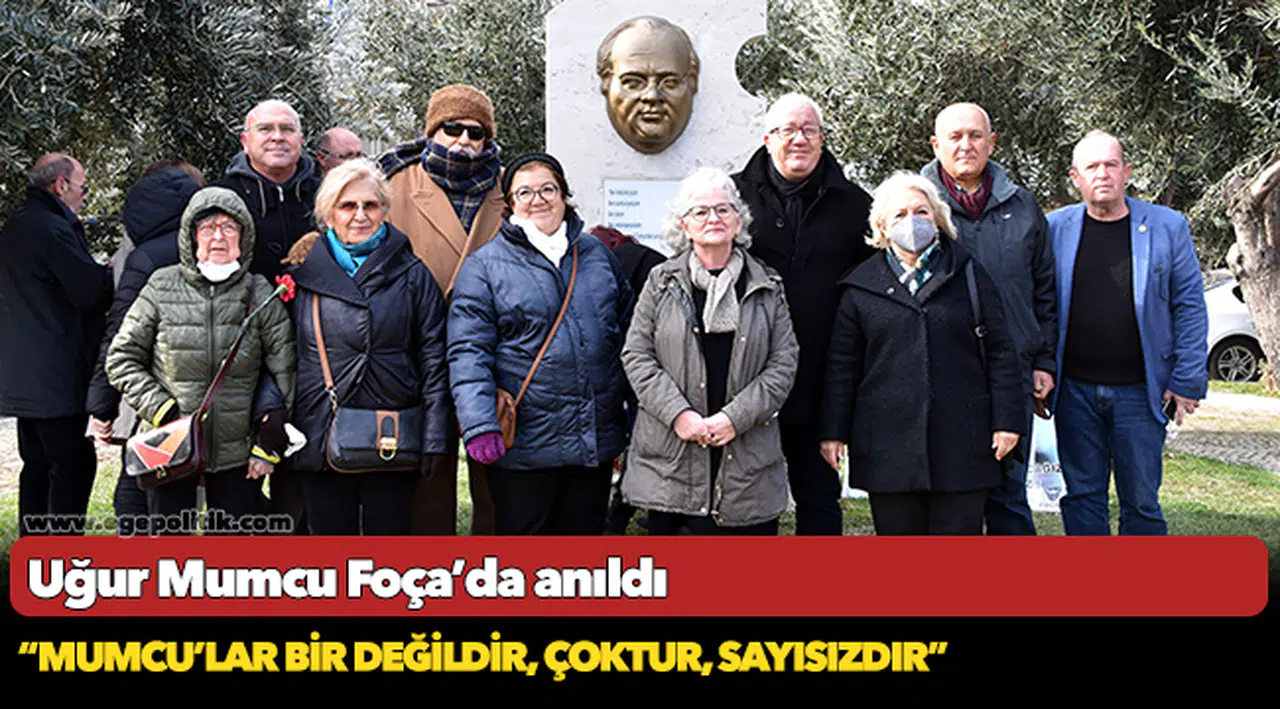 Uğur Mumcu Foça’da anıldı