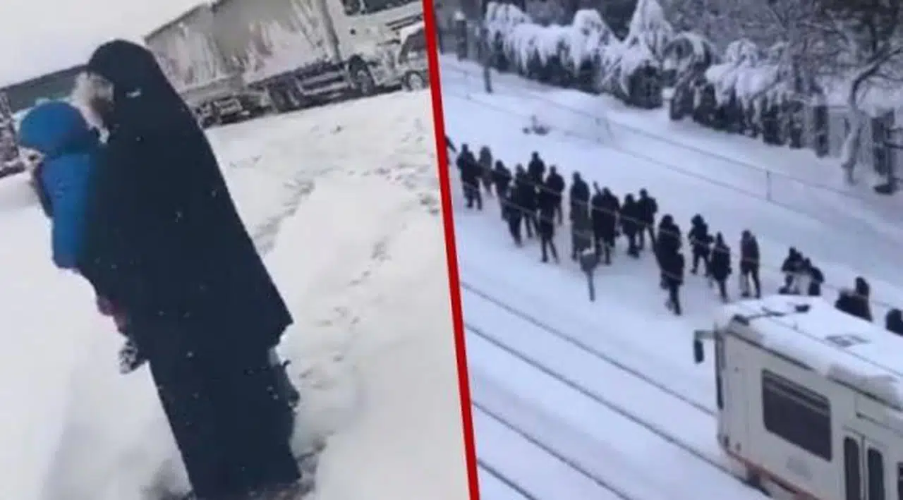 Yollar kardan kapandı, yüzlerce kişi mahsur kaldı: 'Bakanlık yetkilileri müdahale etsin'