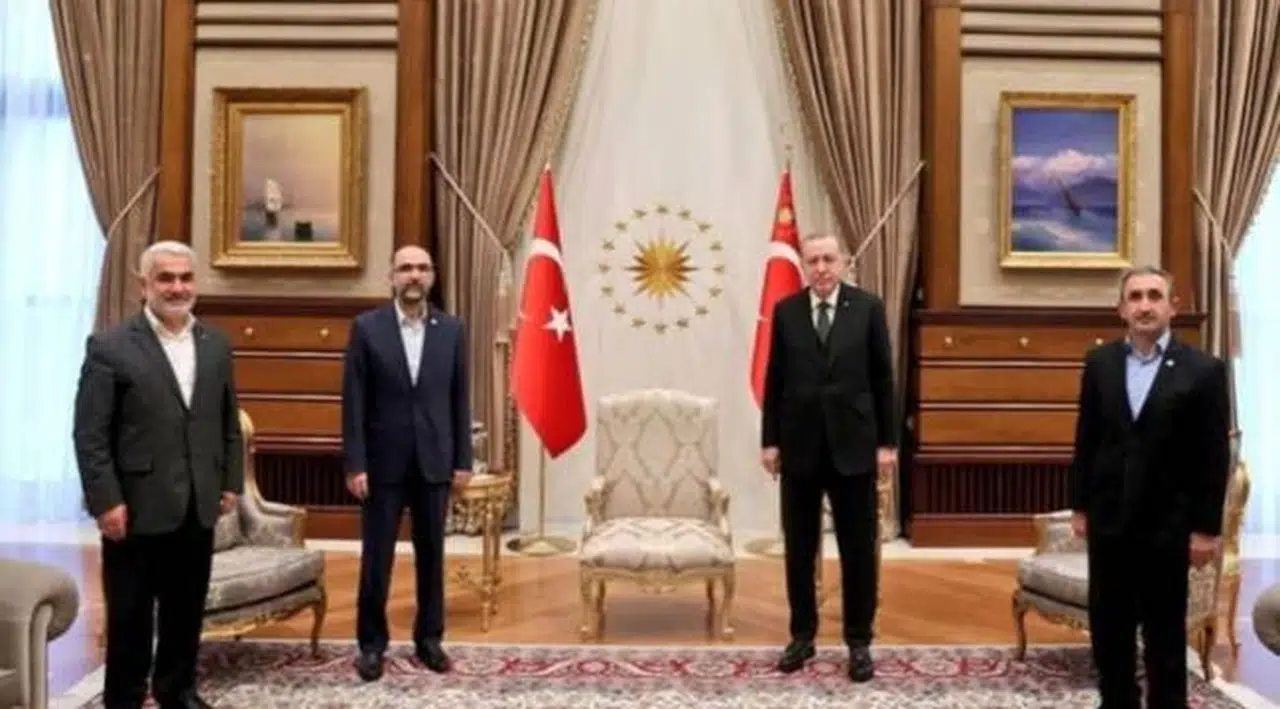 6'lı zirve sonrası HÜDA-PAR'dan mesaj: Keşke Erdoğan'ın da masası olsaydı...