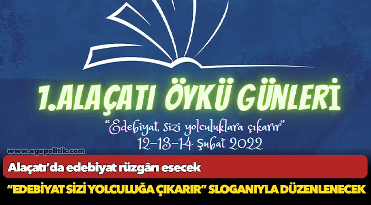 Alaçatı’da edebiyat rüzgârı esecek