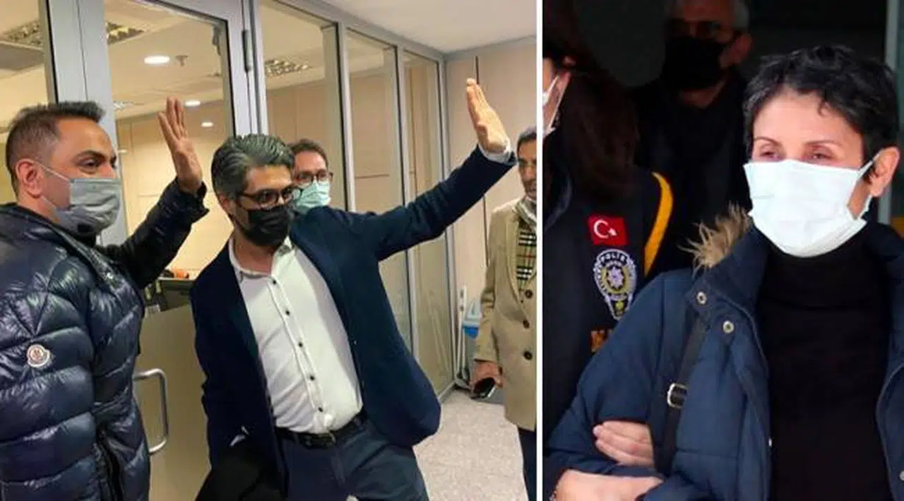 Barış Pehlivan ve Murat Ağırel, Hülya Kılınç yeniden tutuklanarak cezaevine gönderildi