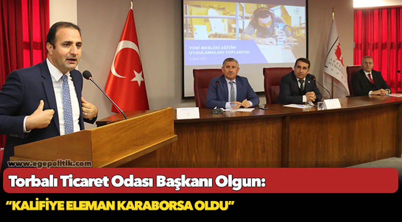 Başkan Olgun, "Kalifiye eleman karaborsa oldu"