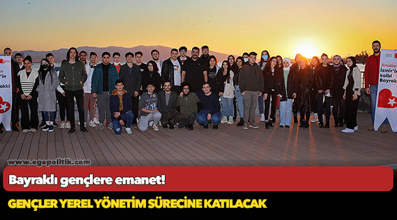 Bayraklı gençlere emanet!