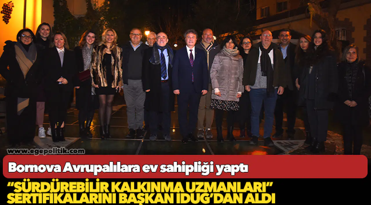 Bornova Avrupalılara ev sahipliği yaptı