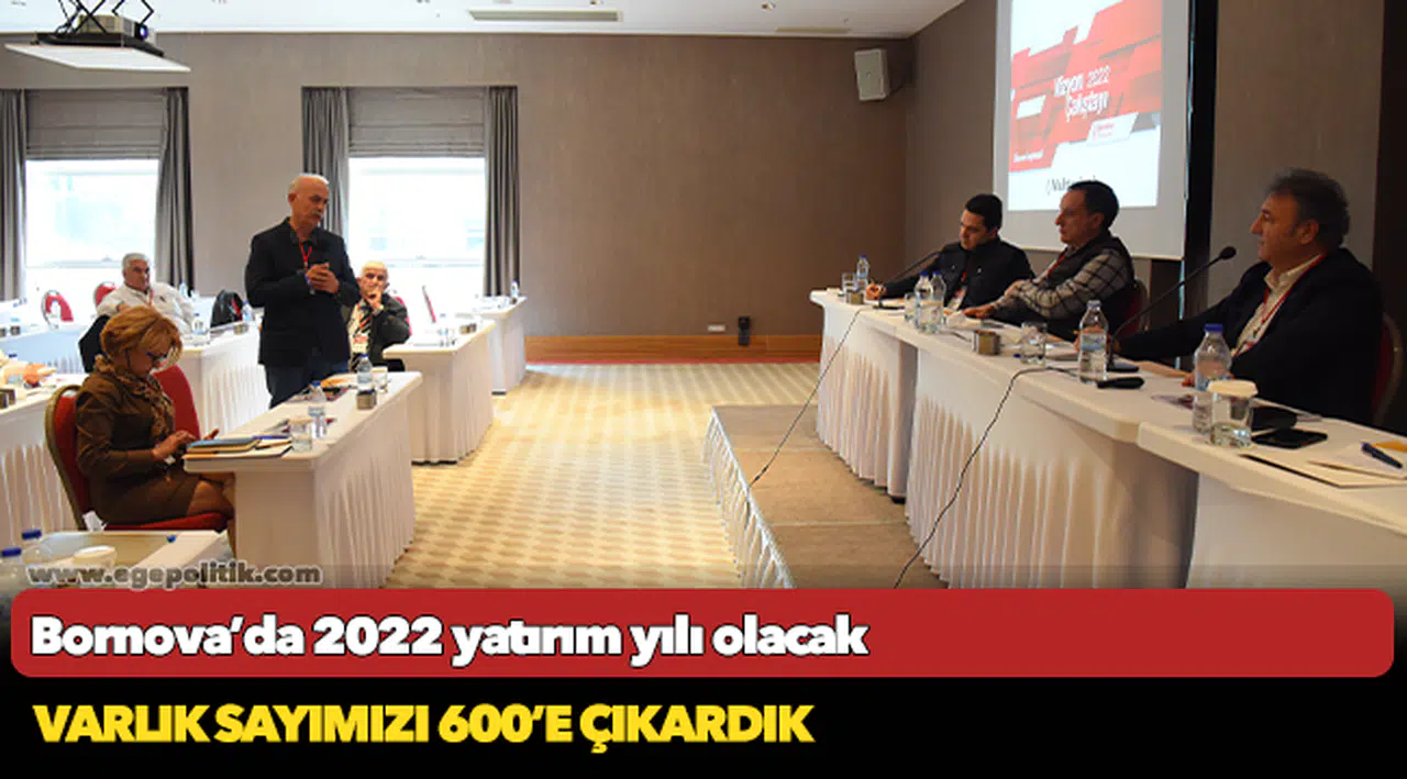 Bornova’da 2022 yatırım yılı olacak