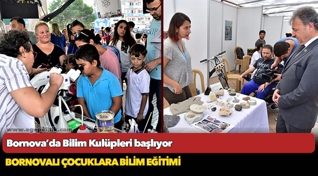 Bornova’da Bilim Kulüpleri başlıyor