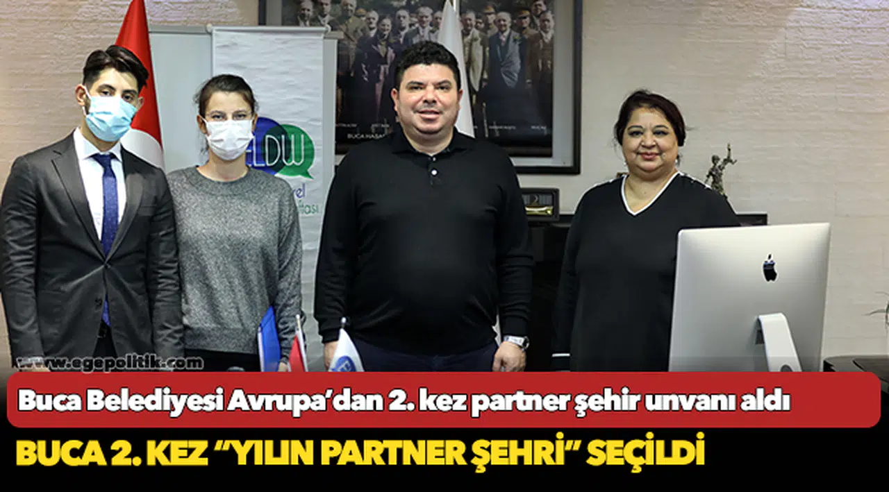 Buca Belediyesi Avrupa’dan 2. kez partner şehir unvanı aldı