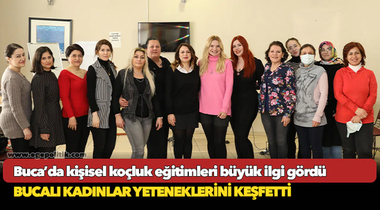 Buca’da kişisel koçluk eğitimleri büyük ilgi gördü