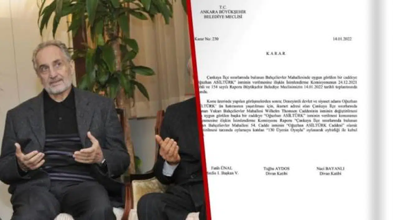 Caddenin ismi Oğuzhan Asiltürk olarak değişti, mahalleli tepki gösterdi