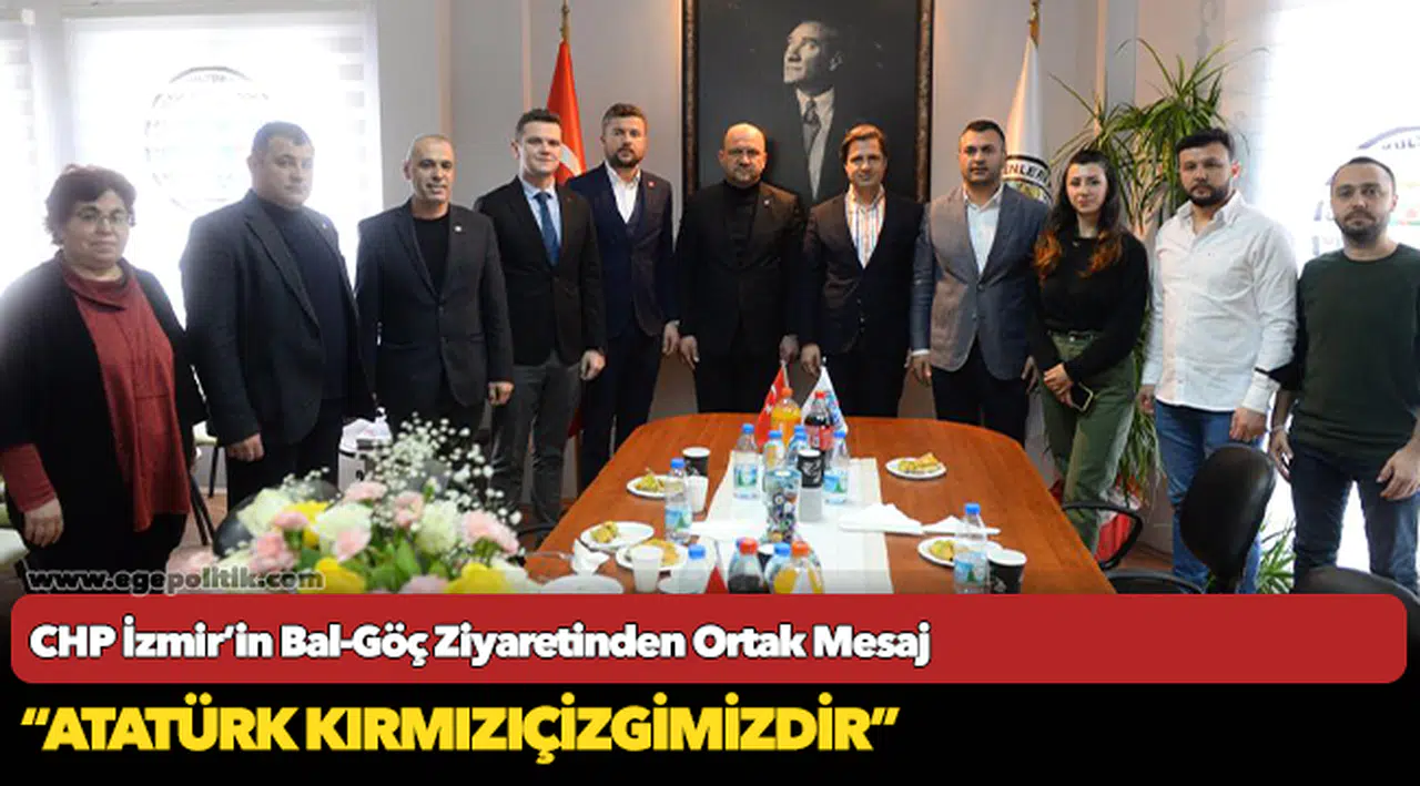 CHP İzmir’in Bal-Göç Ziyaretinden Ortak Mesaj