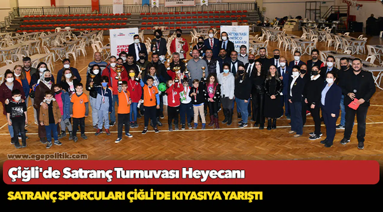 Çiğli'de Satranç Turnuvası Heyecanı