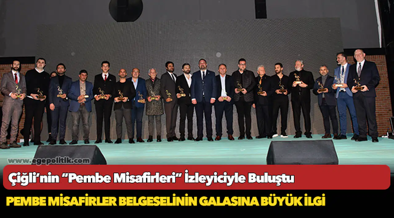 Çiğli’nin “Pembe Misafirleri” İzleyiciyle Buluştu