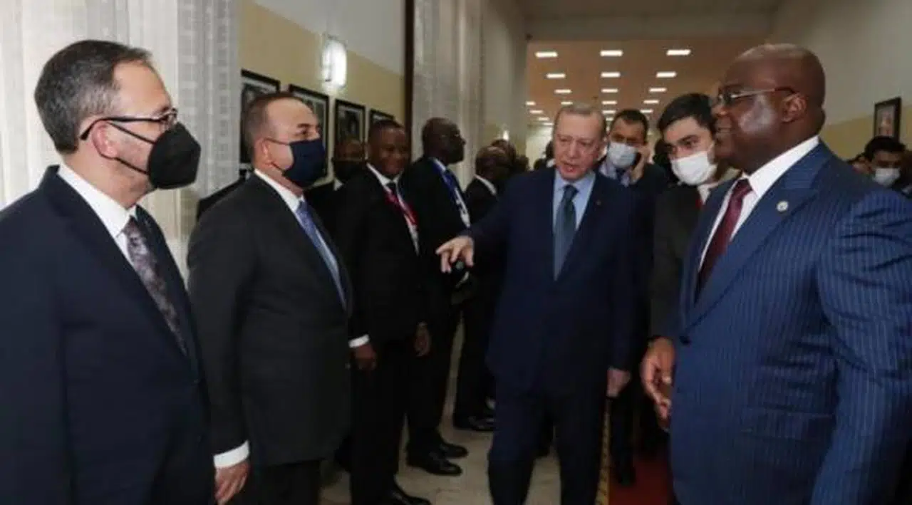 Cumhurbaşkanı Erdoğan Kongo'da