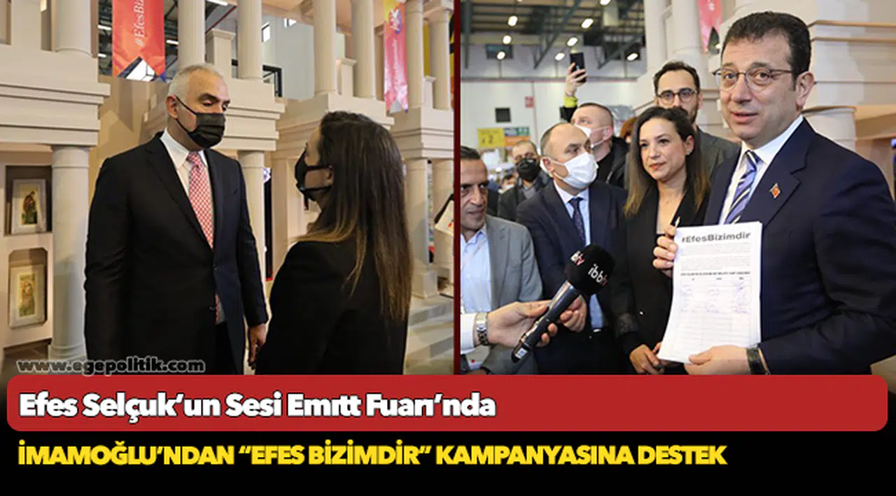 Efes Selçuk’un Sesi Emıtt Fuarı’nda