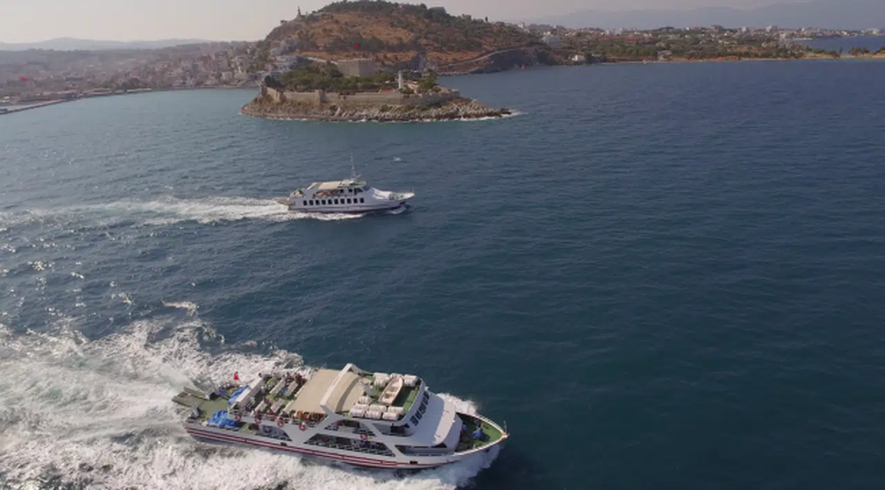Ege Denizi'nde iki yıl aradan sonra feribot seferleri başlıyor