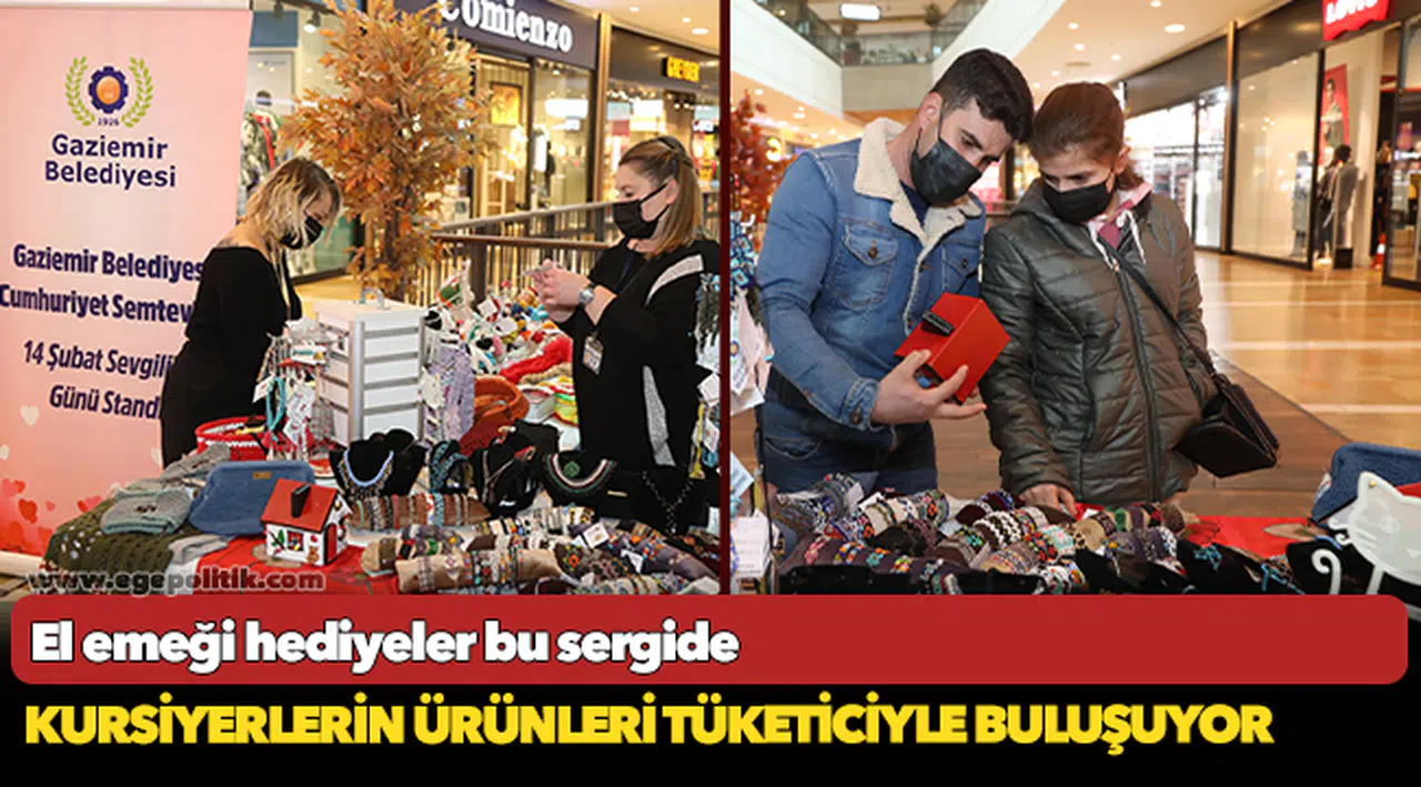 El emeği hediyeler bu sergide