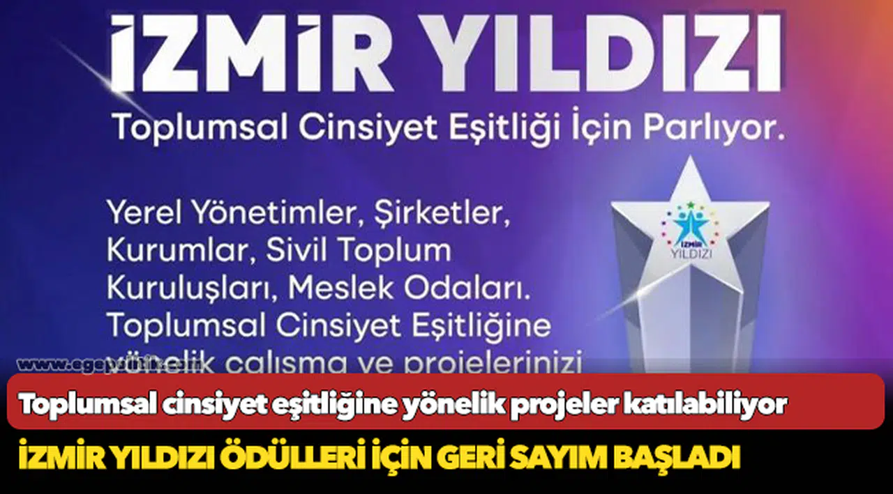 İzmir Yıldızı Ödülleri için geri sayım başladı