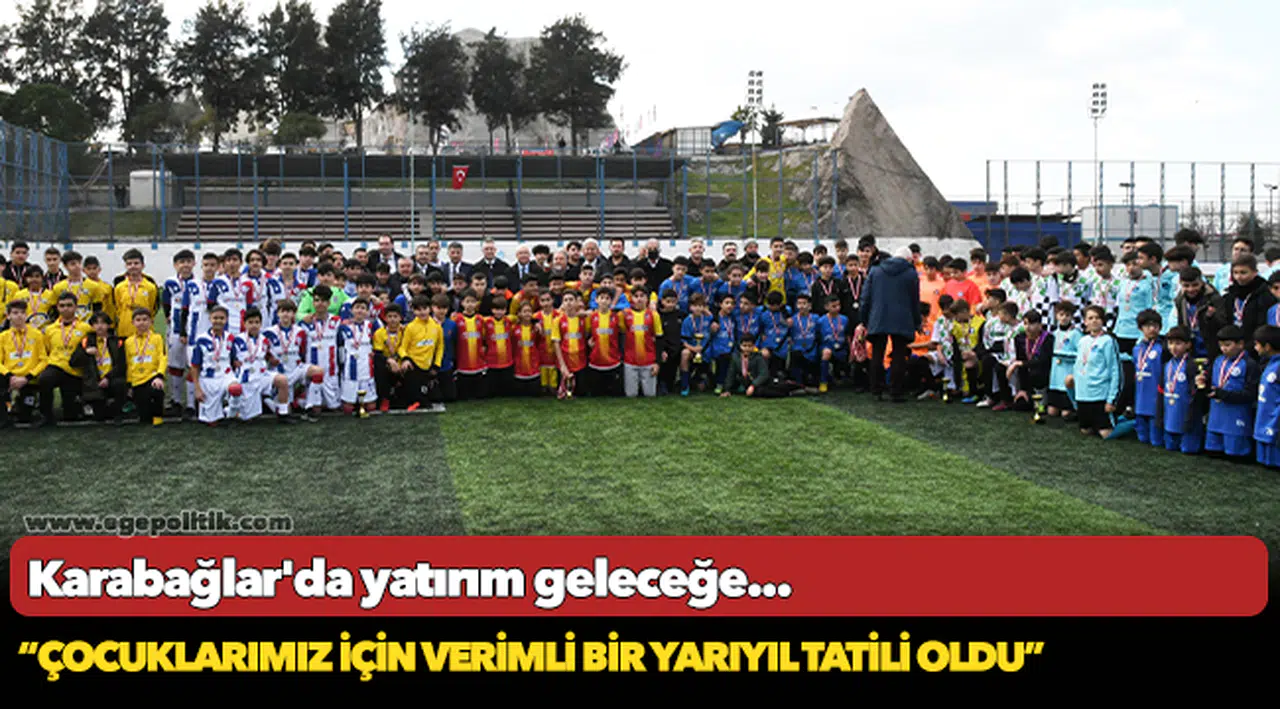 Karabağlar'da yatırım geleceğe...