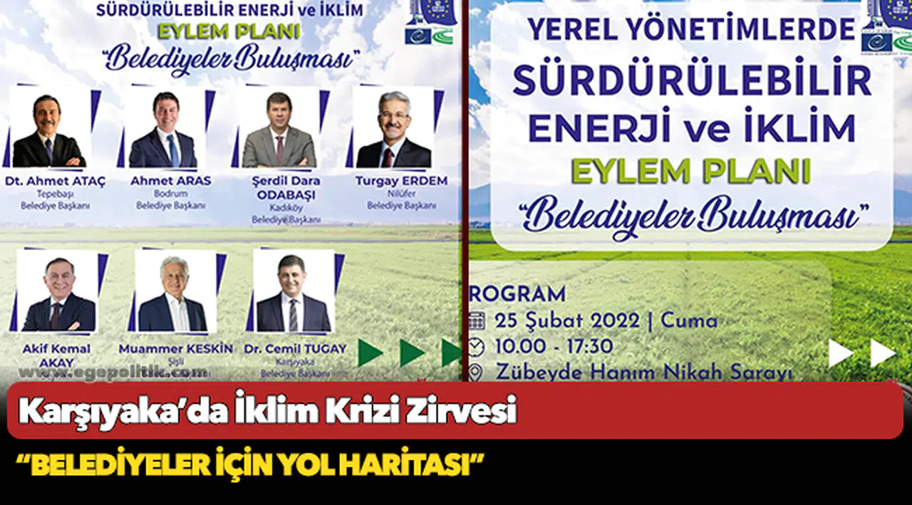 Karşıyaka’da İklim Krizi Zirvesi
