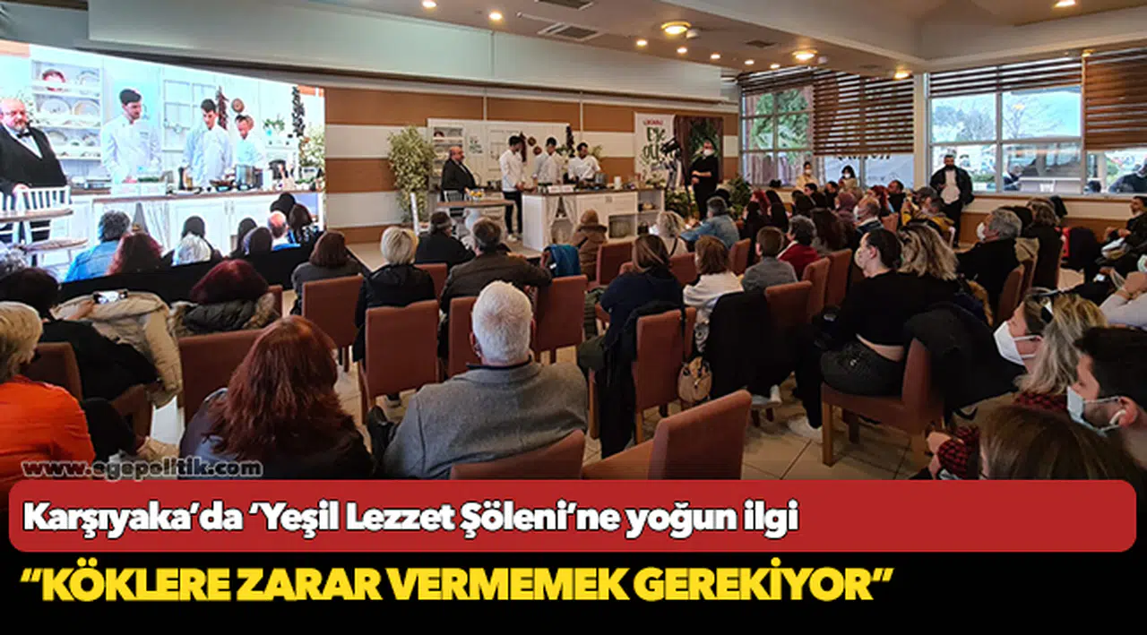 Karşıyaka’da ‘Yeşil Lezzet Şöleni’ne yoğun ilgi