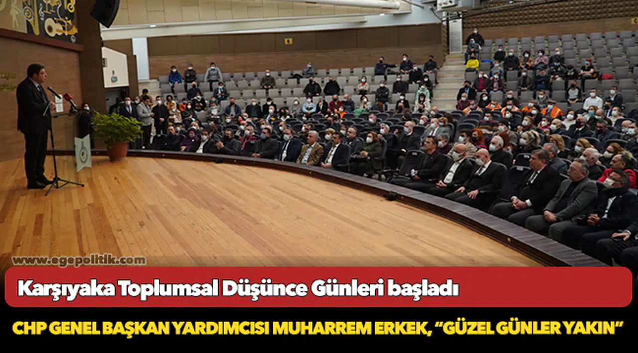 Karşıyaka Toplumsal Düşünce Günleri başladı