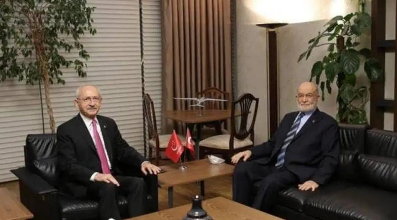 Kılıçdaroğlu'ndan Karamollaoğlu ziyareti