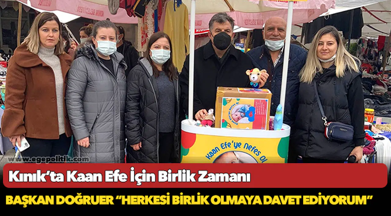 Kınık’ta Kaan Efe İçin Birlik Zamanı