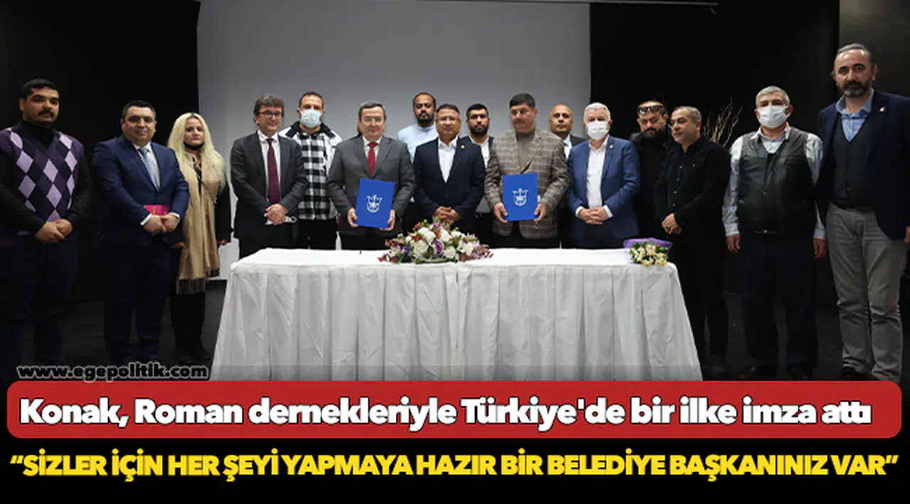 Konak, Roman dernekleriyle Türkiye'de bir ilke imza attı