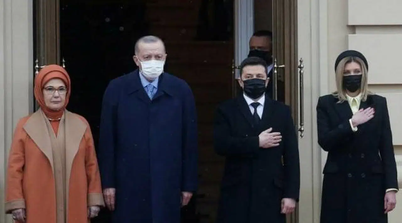 Kriz sürerken Erdoğan ve bakanları Ukrayna'da