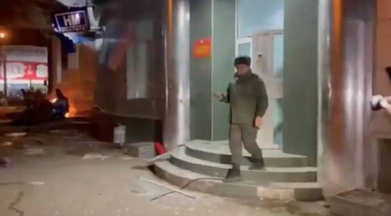 Lugansk'ta patlama: 2 yaralı