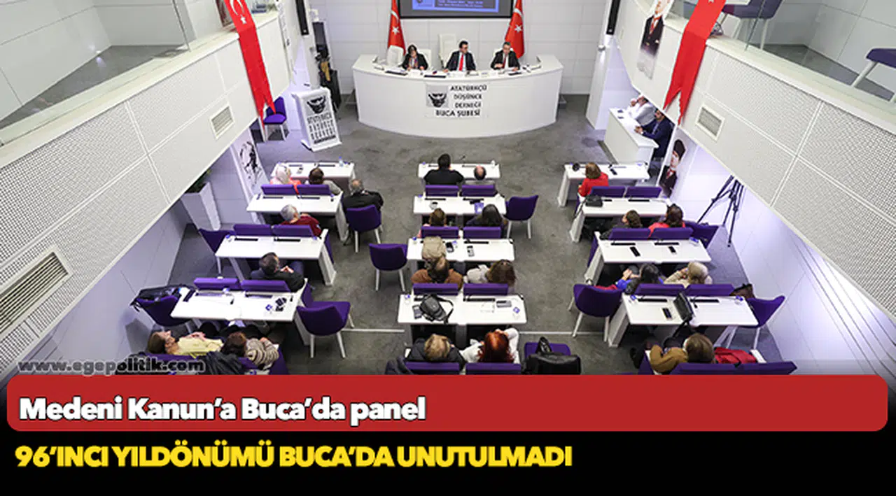 Medeni Kanun'a Buca'da panel