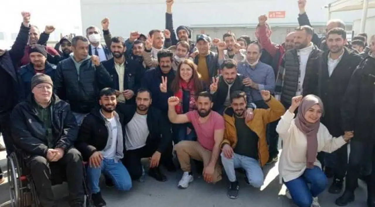 Migros işçileri direnişin zaferini kutladı