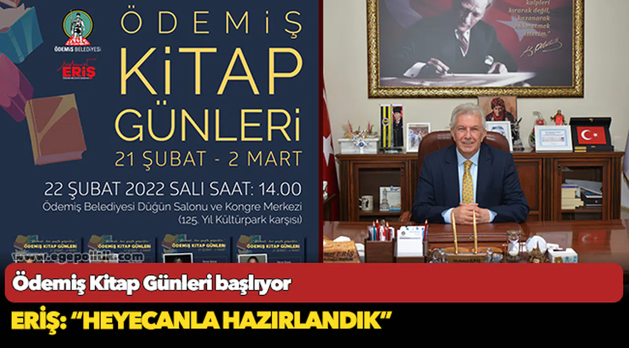 Ödemiş Kitap Günleri başlıyor