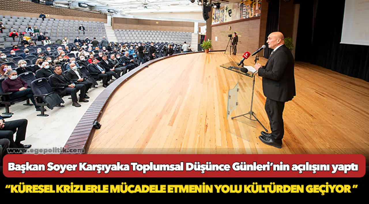 Soyer, “Küresel krizlerle mücadele etmenin yolu kültürden geçiyor ”