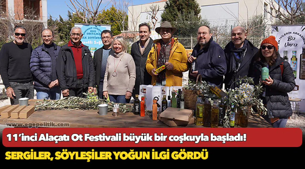11’inci Alaçatı Ot Festivali büyük bir coşkuyla başladı!