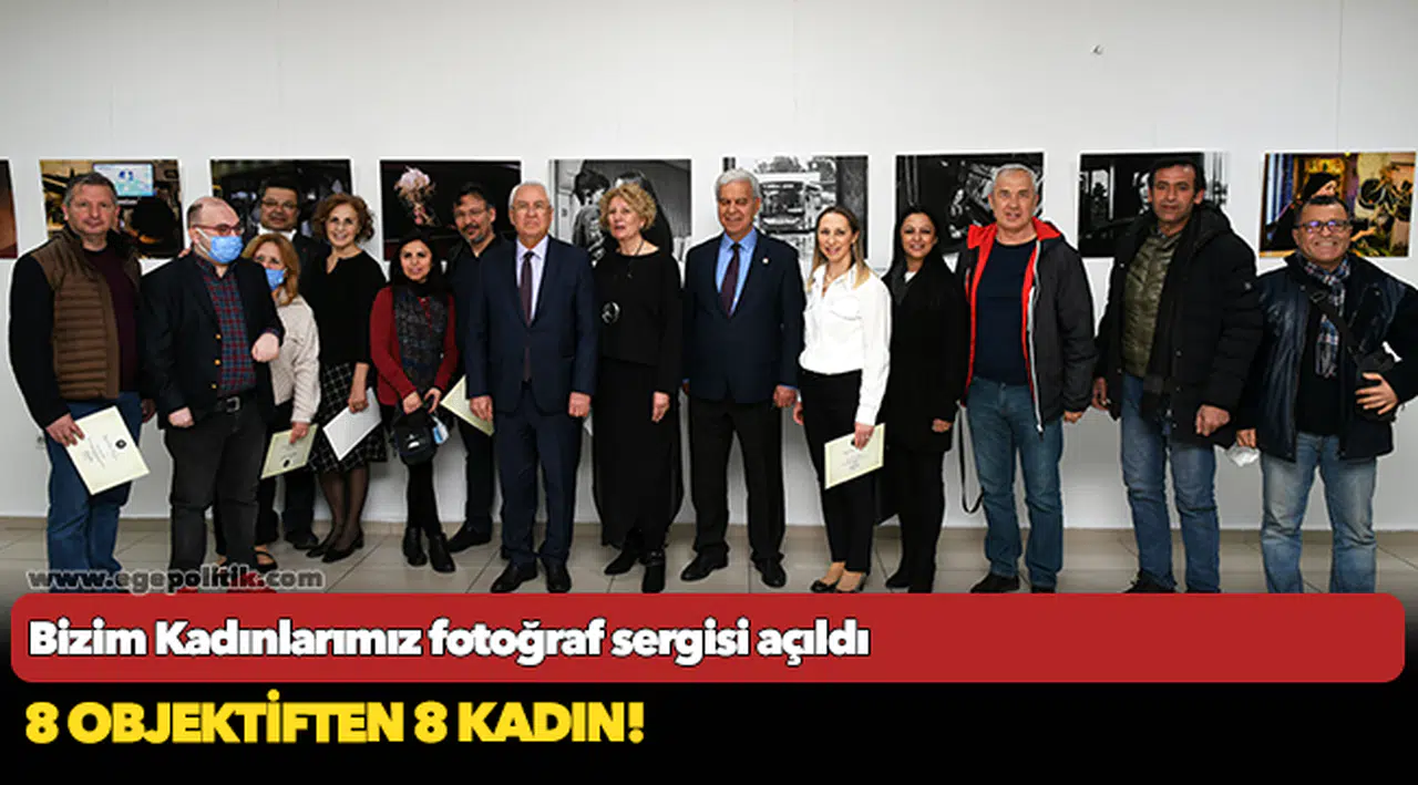 8 objektiften 8 kadın!
