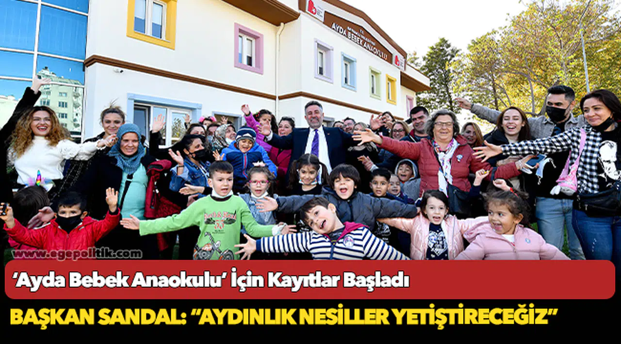 ‘Ayda Bebek Anaokulu’ İçin Kayıtlar Başladı