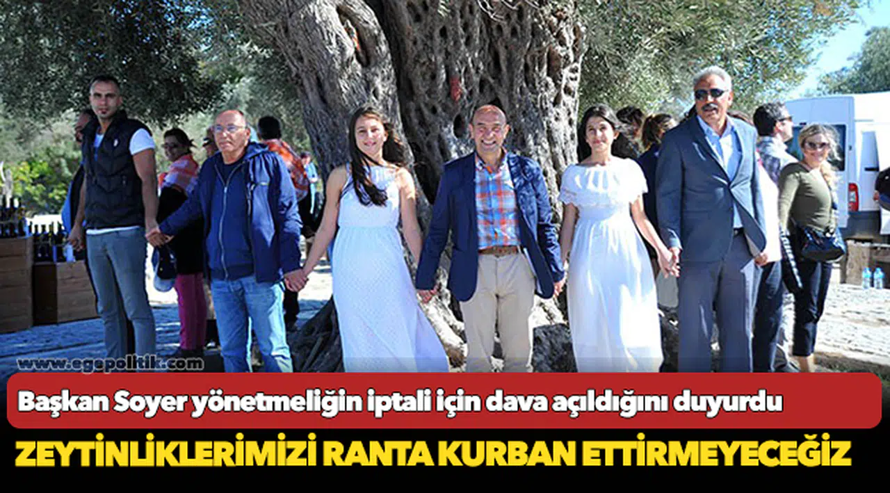 Başkan Soyer yönetmeliğin iptali için dava açıldığını duyurdu