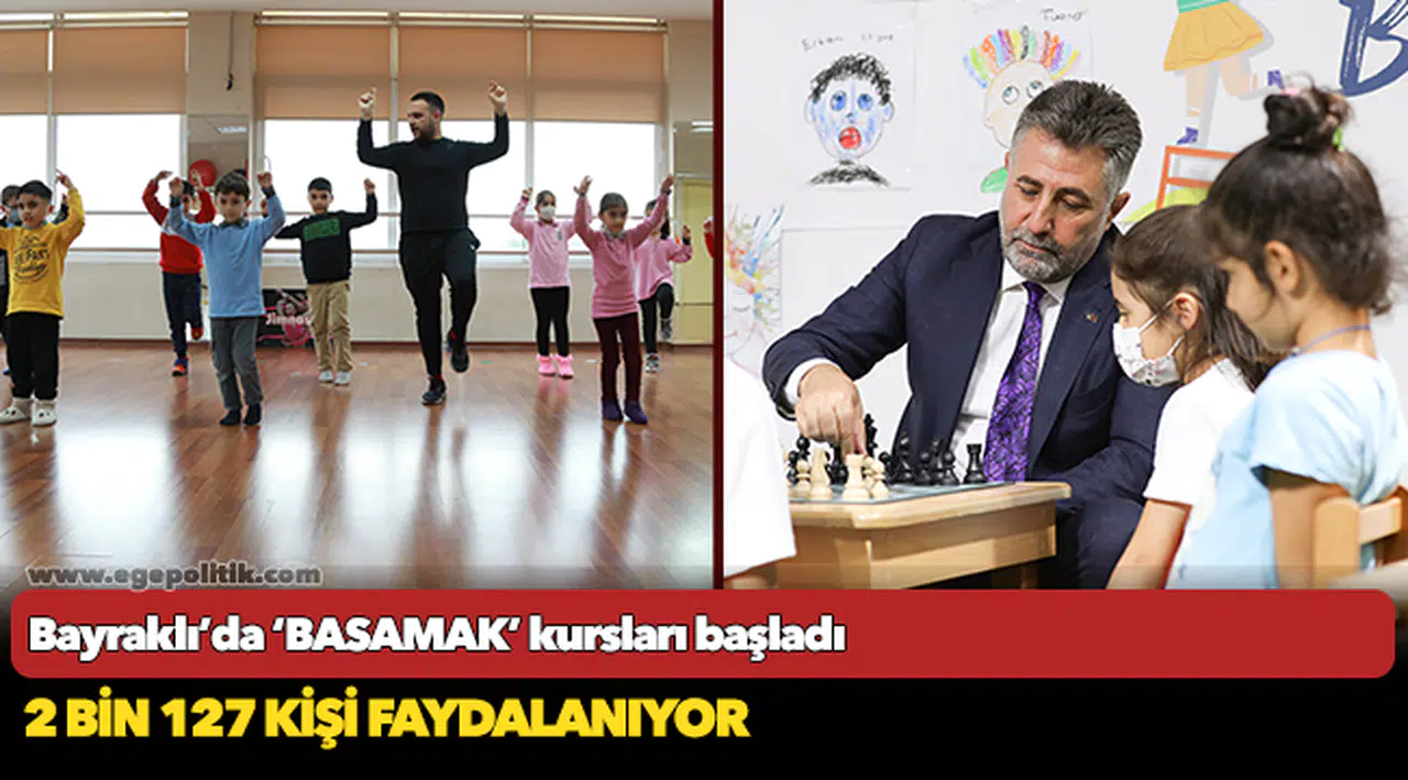 Bayraklı’da ‘BASAMAK’ kursları başladı