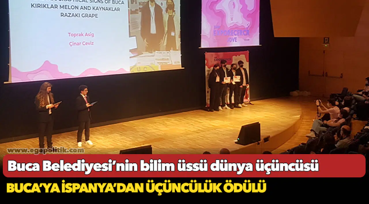 Buca Belediyesi’nin bilim üssü dünya üçüncüsü