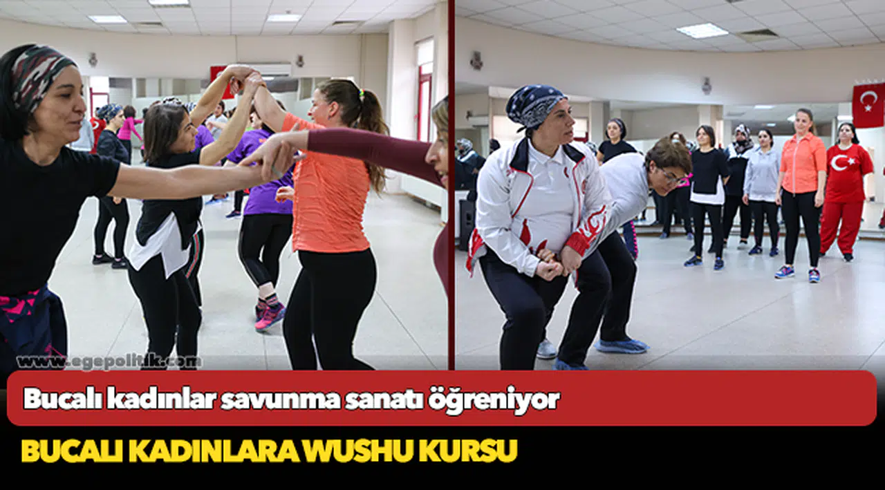 Bucalı kadınlar savunma sanatı öğreniyor
