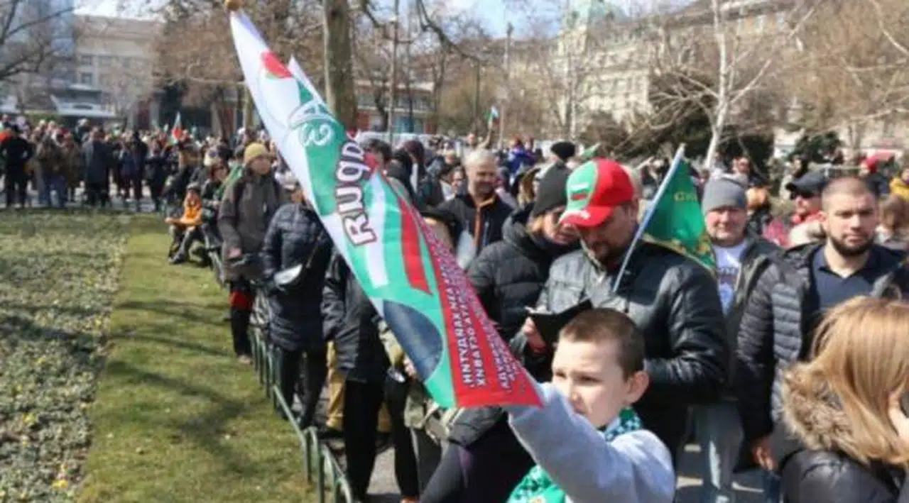 Bulgaristan'da Rusya'ya destek eylemi