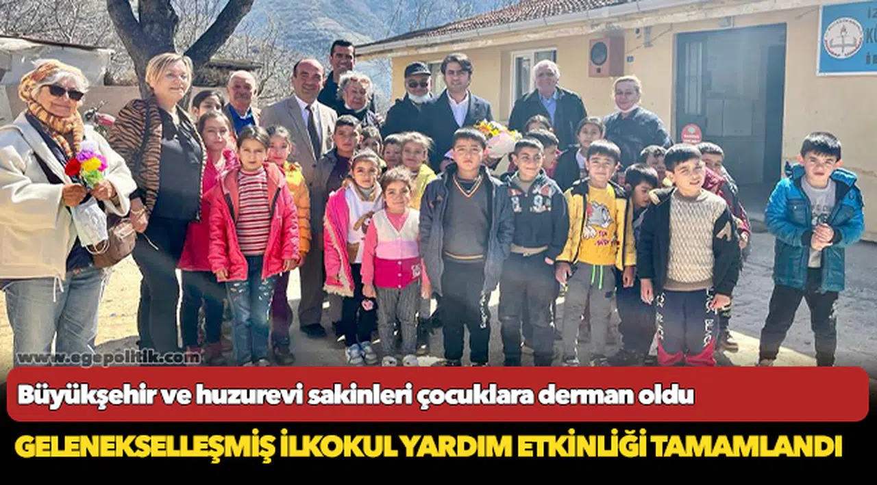 Büyükşehir ve huzurevi sakinleri çocuklara derman oldu