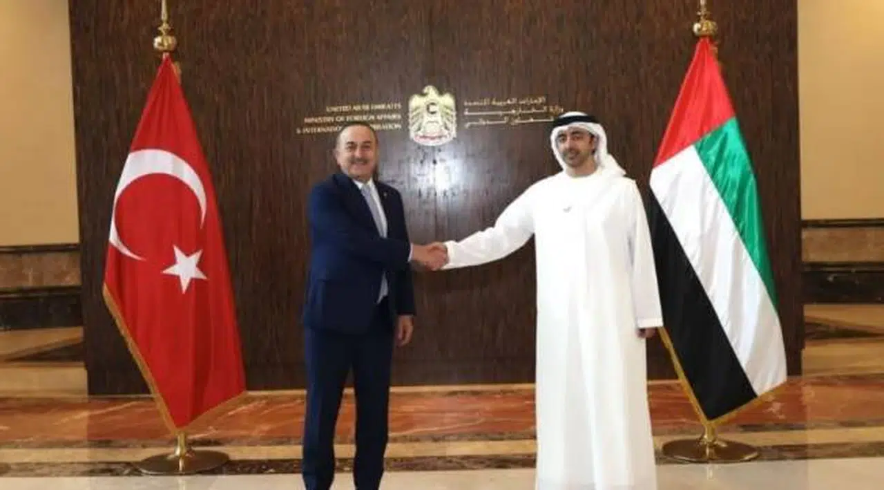 Çavuşoğlu BAE'de Al Nahyan ile buluştu
