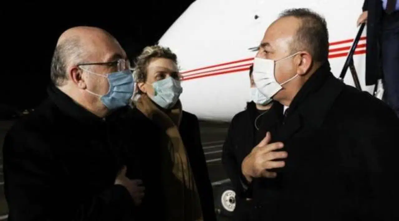 Dışişleri Bakanı Çavuşoğlu Moskova'ya gitti