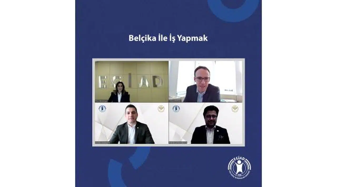 EGİAD iş dünyasının yeni pazarı Belçika